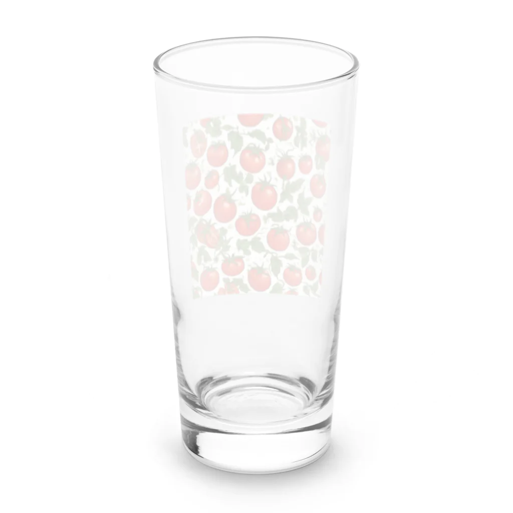 エルのショップのトマト Long Sized Water Glass :back