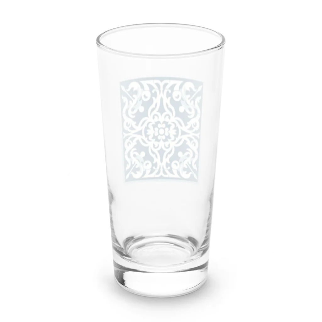 ショップリトの西海岸風オルテガ柄グッズ Long Sized Water Glass :back