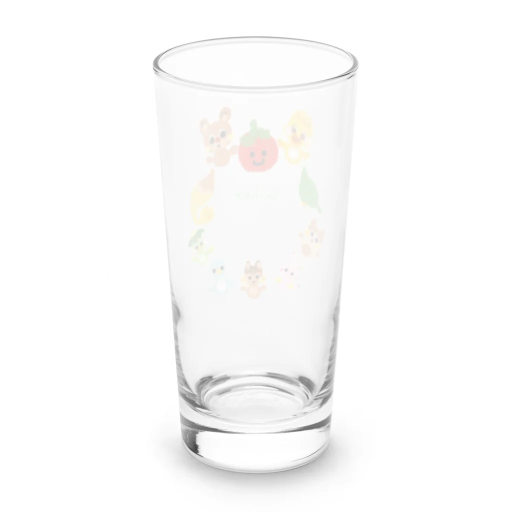 sailixxのcutefriends_仲間 Long Sized Water Glass :back