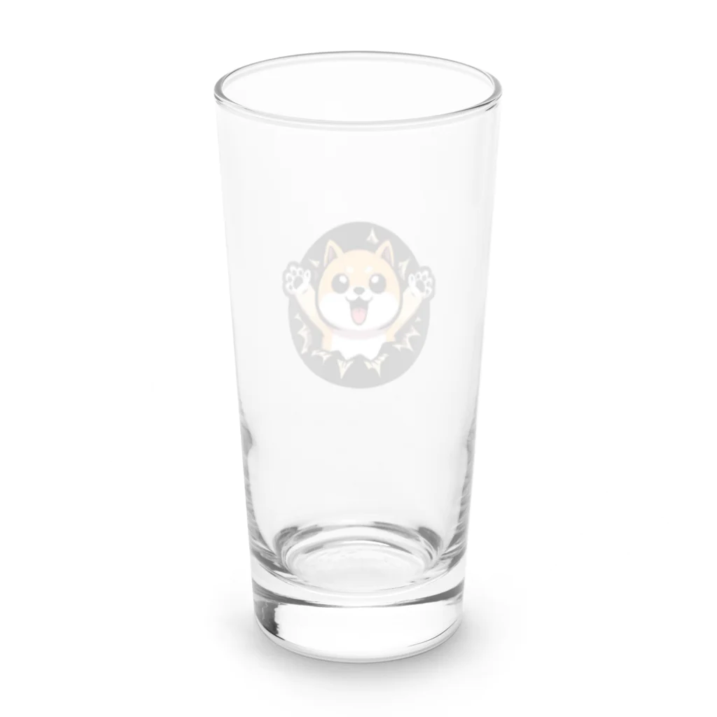 ショップリトのしば犬きくまるグッズ Long Sized Water Glass :back