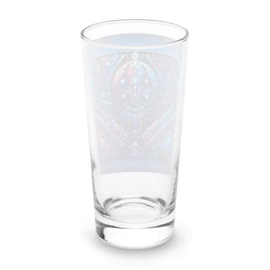 快活仮面のお店のAI可視化 Long Sized Water Glass :back