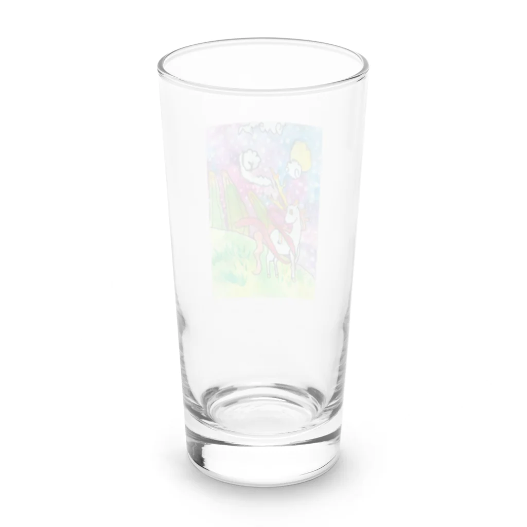 TonyBeckyのユニコーン グッズ Long Sized Water Glass :back