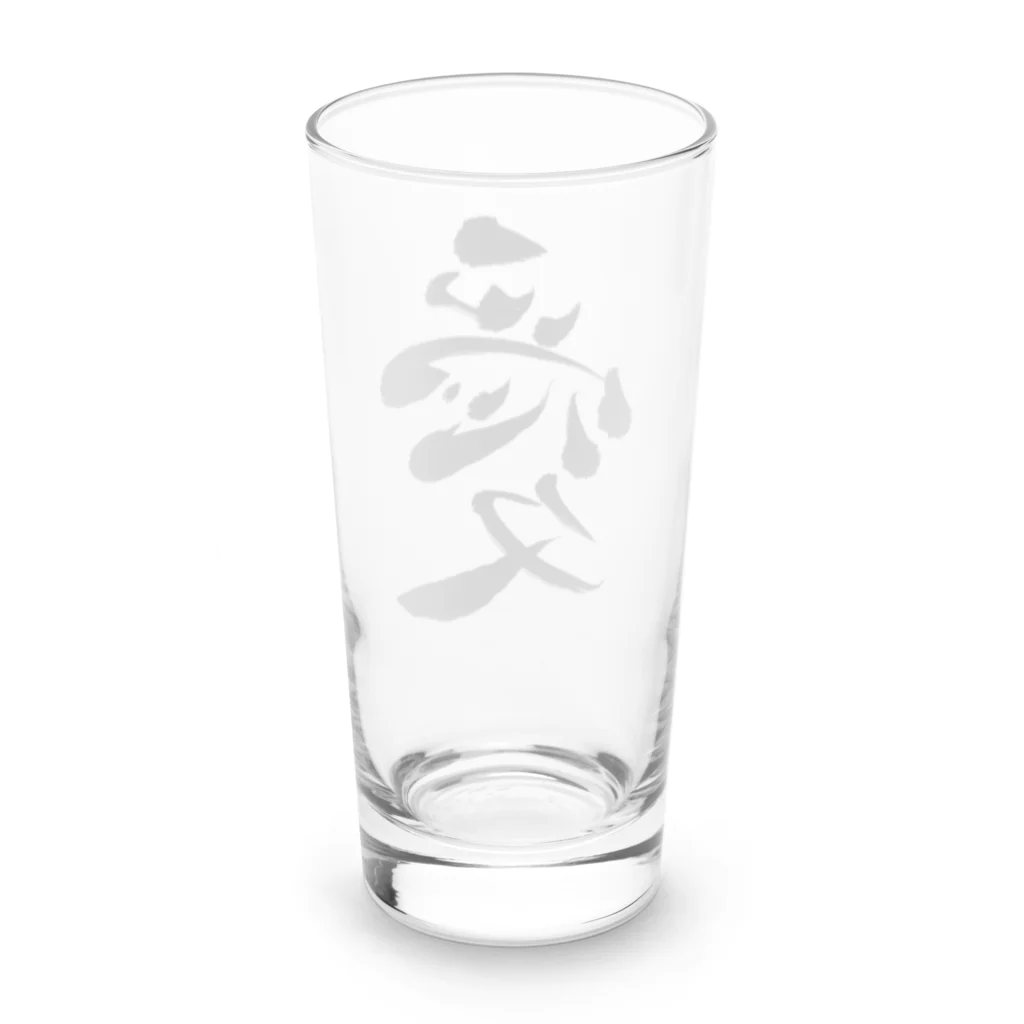 白カロの愛 Long Sized Water Glass :back