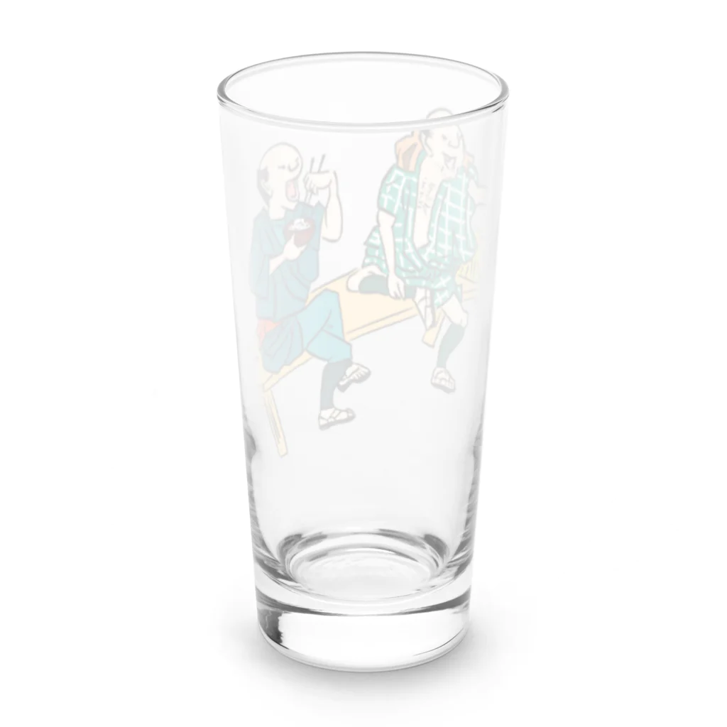 ひとつ葉ショップの「浮世絵の中の人たち」シリーズ Long Sized Water Glass :back