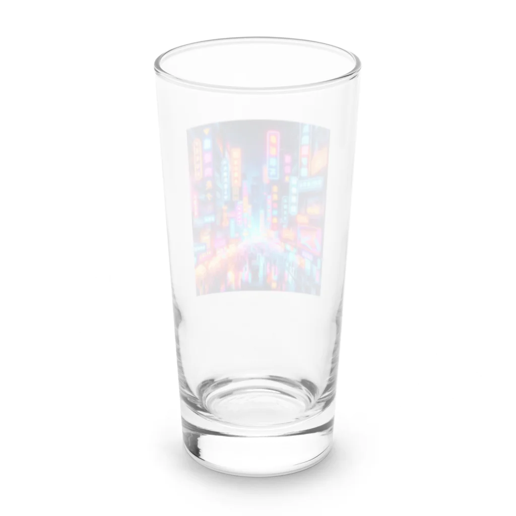 shigetomeのネオンナイト Long Sized Water Glass :back