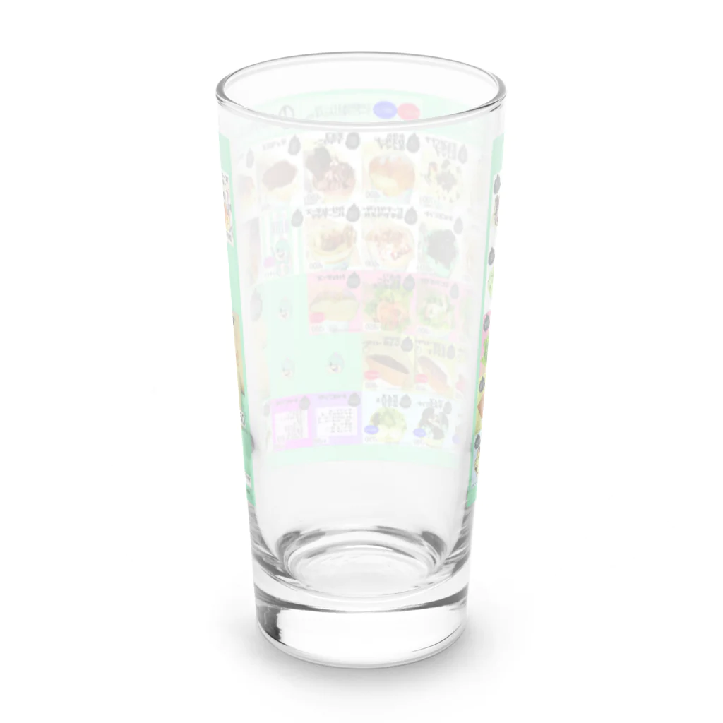 イケイケファミリーのSWEETS PARLOR DINO Long Sized Water Glass :back