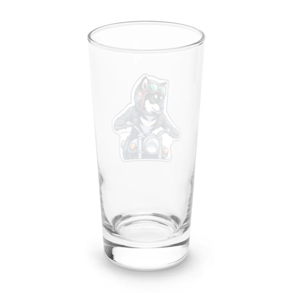 シバライダーロードの柴ライダーロード Long Sized Water Glass :back