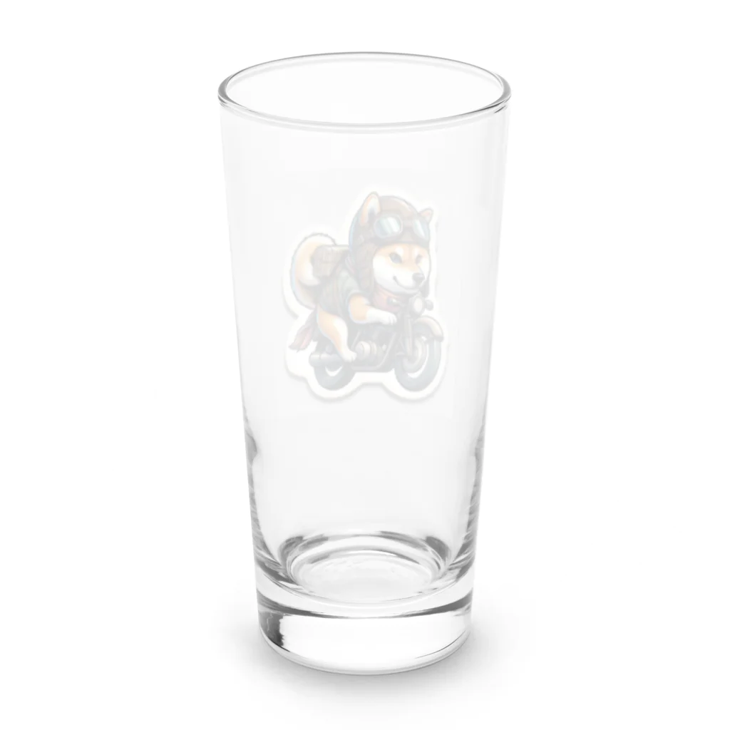 シバライダーロードの柴ライダーロード Long Sized Water Glass :back