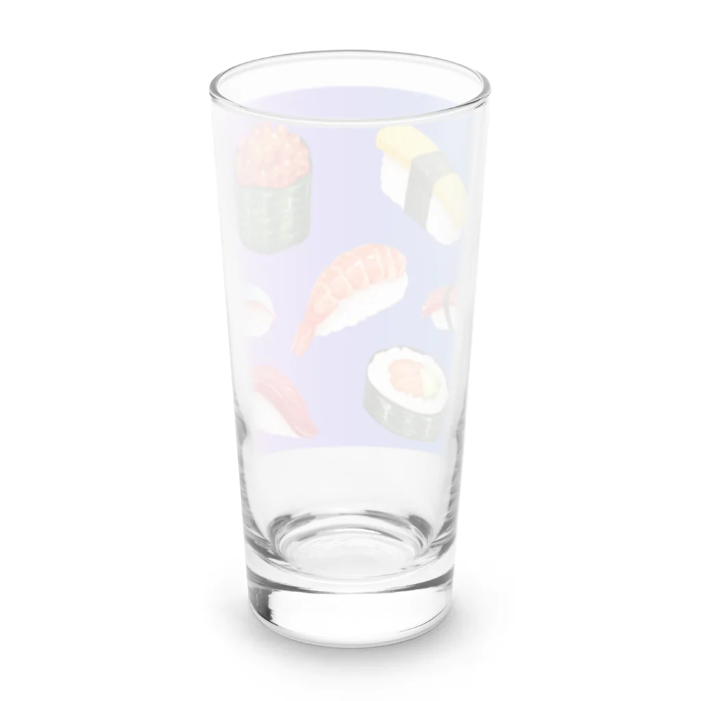 ポンキチはうすのすしのえ Long Sized Water Glass :back