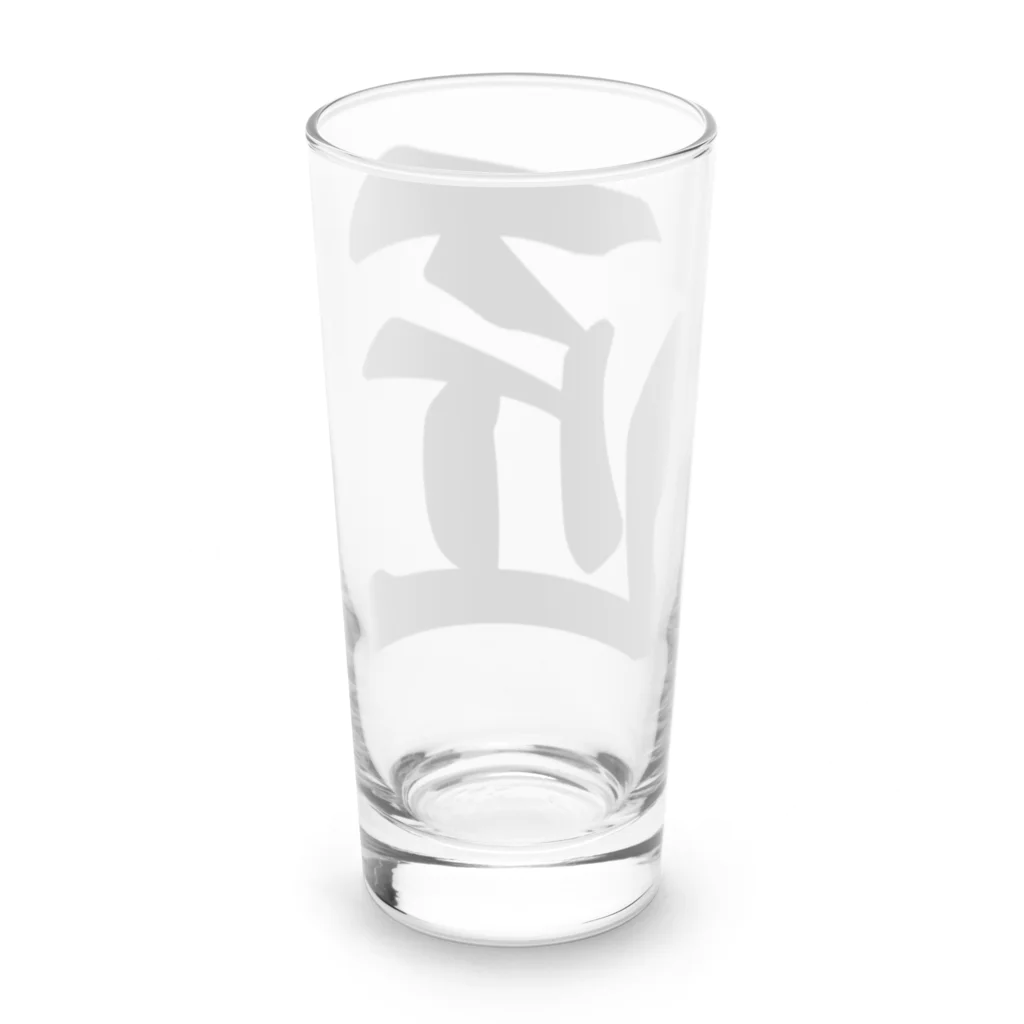 着る文字屋の匠 Long Sized Water Glass :back