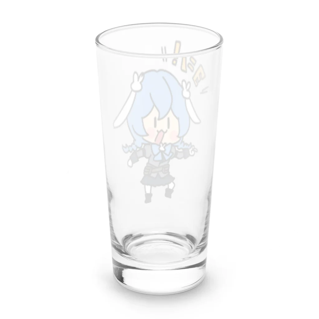 usabit.のぐっず屋さんのヨシッ(うさぎガンマン) Long Sized Water Glass :back