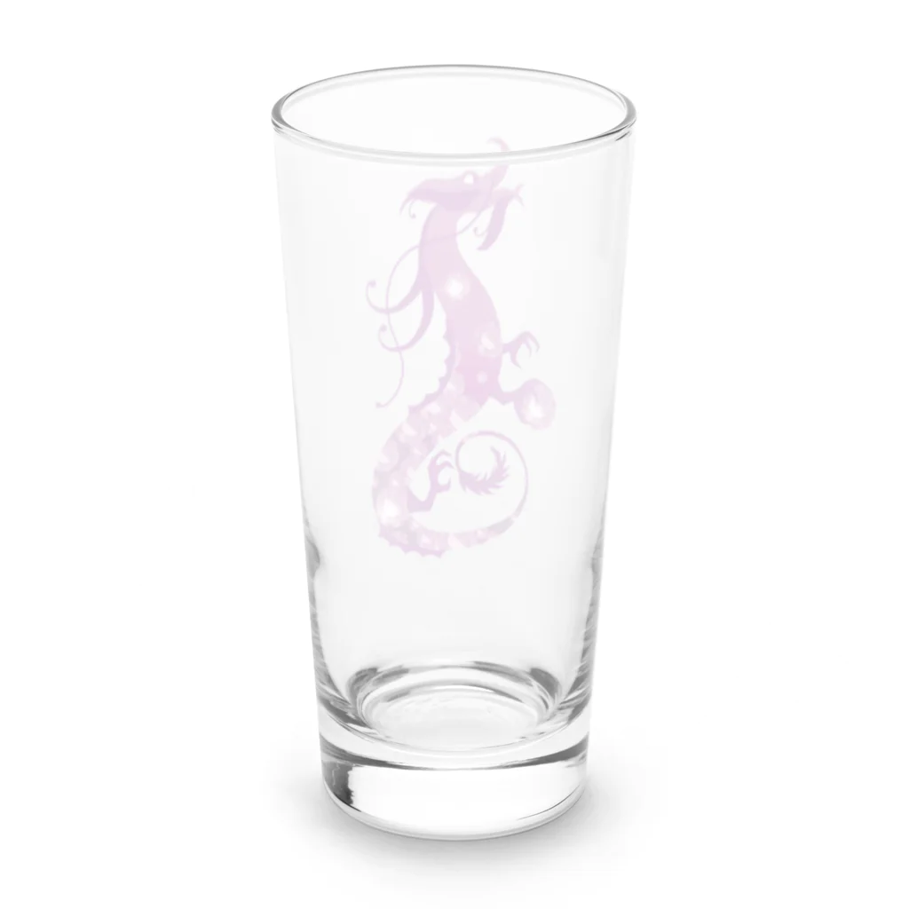 Sparkle＆Artのアメジストドラゴングラス（2月誕生石） Long Sized Water Glass :back