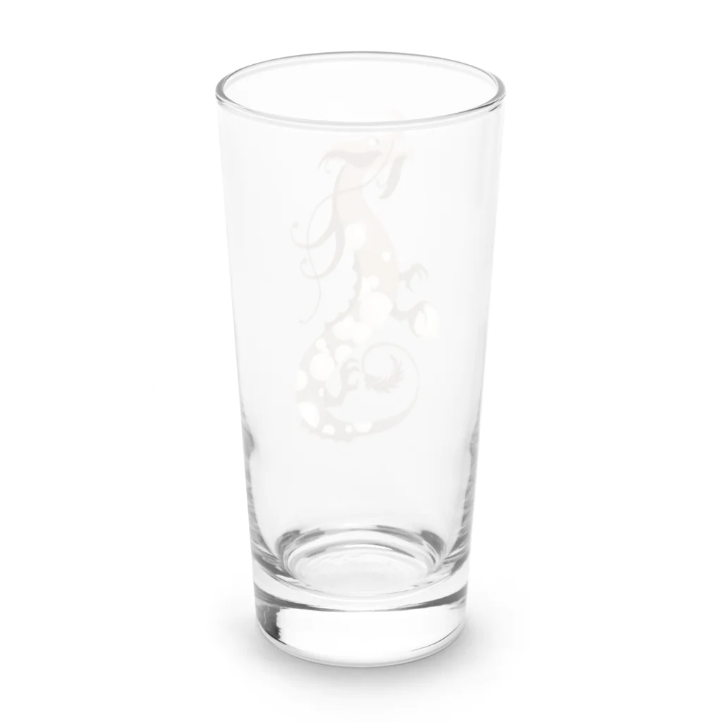 Sparkle＆Artのパールドラゴングラス（6月誕生石） Long Sized Water Glass :back