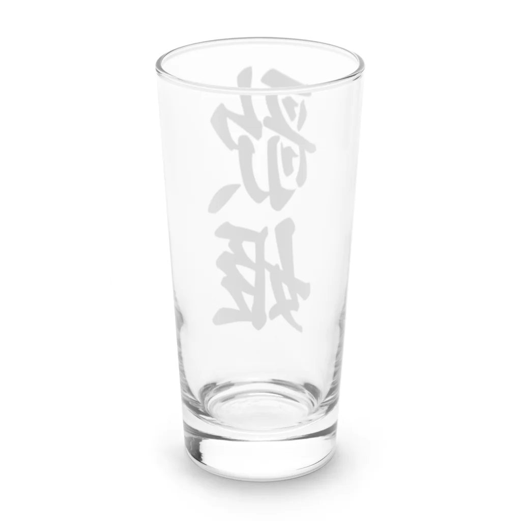 着る文字屋の歌姫 Long Sized Water Glass :back