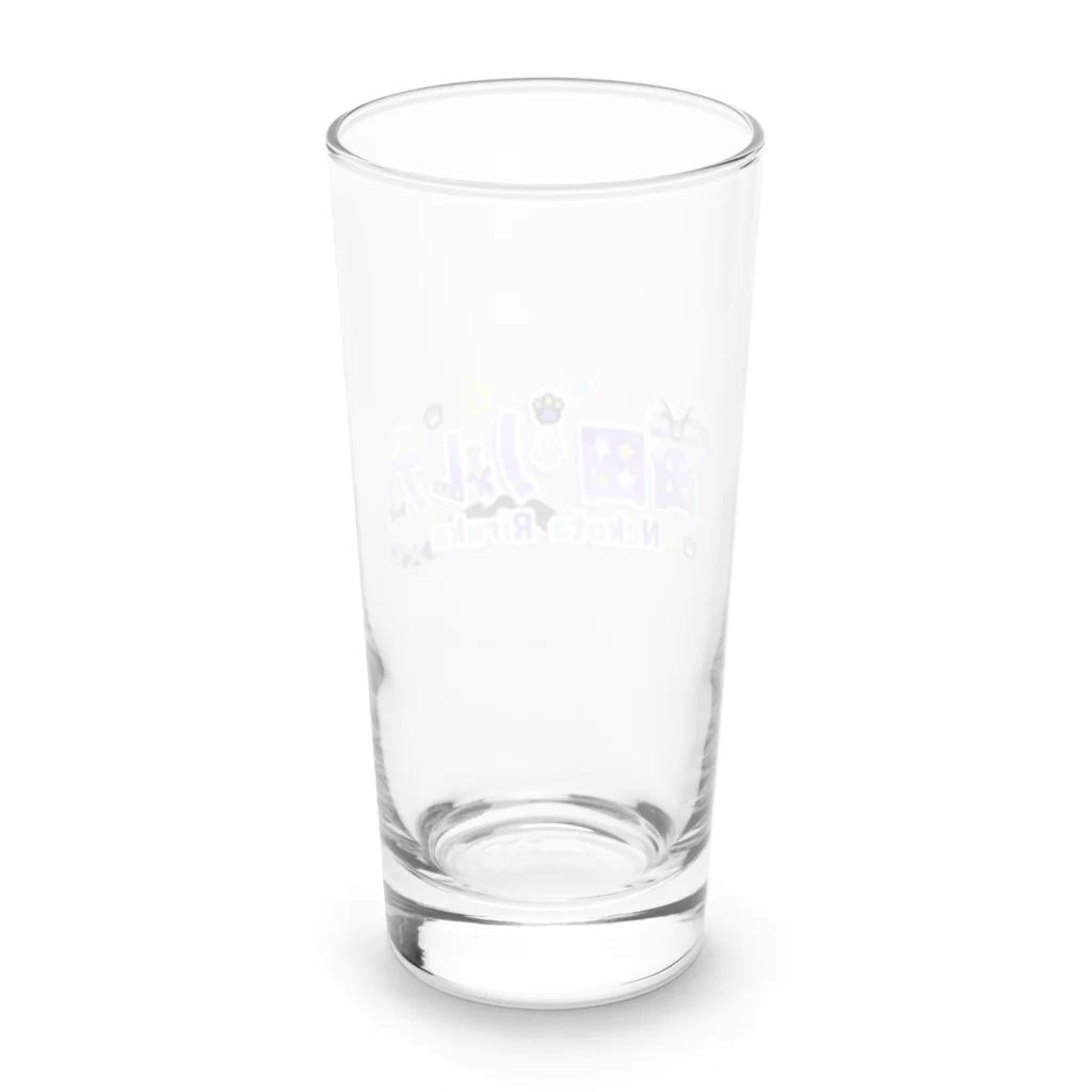 usabit.のぐっず屋さんの猫田リルカロゴ Long Sized Water Glass :back