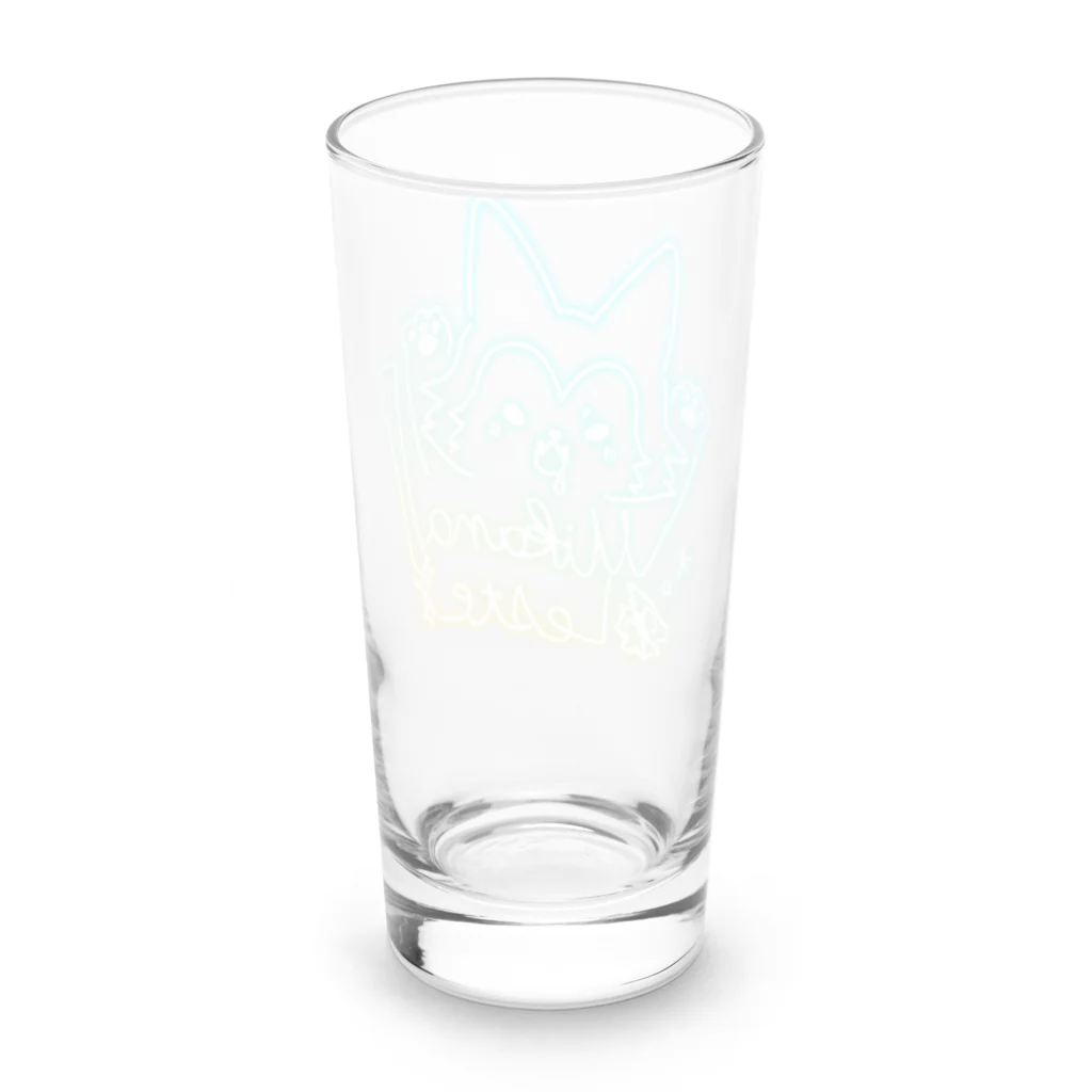 usabit.のぐっず屋さんの水奏レステサイン Long Sized Water Glass :back