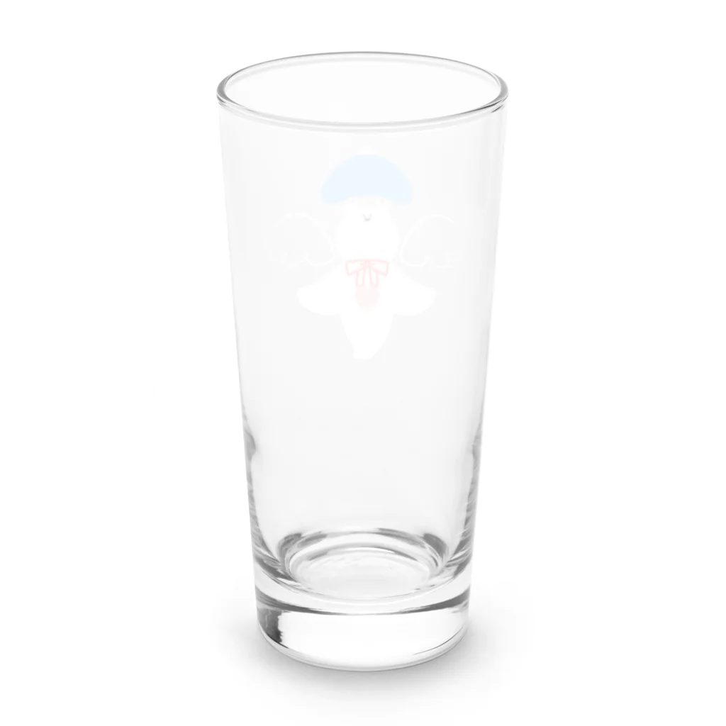 usabit.のぐっず屋さんの天流にゃこトレードマーク Long Sized Water Glass :back