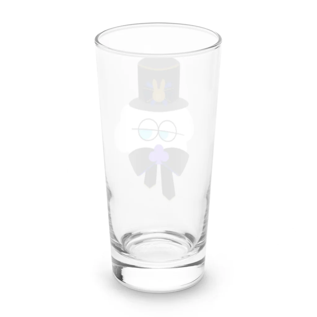 usabit.のぐっず屋さんの水兎ヨルトレードマーク Long Sized Water Glass :back