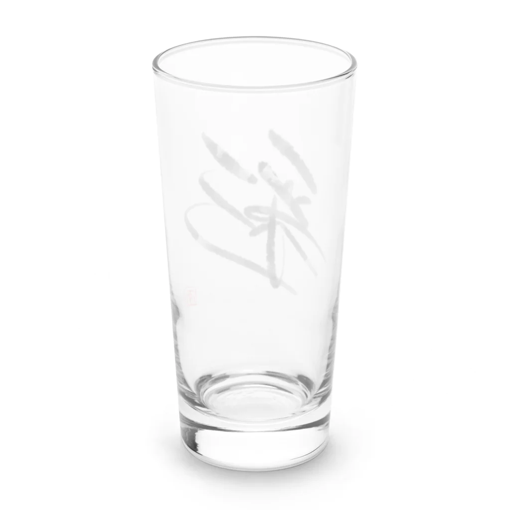 Southnodeの墨字（彩） Long Sized Water Glass :back
