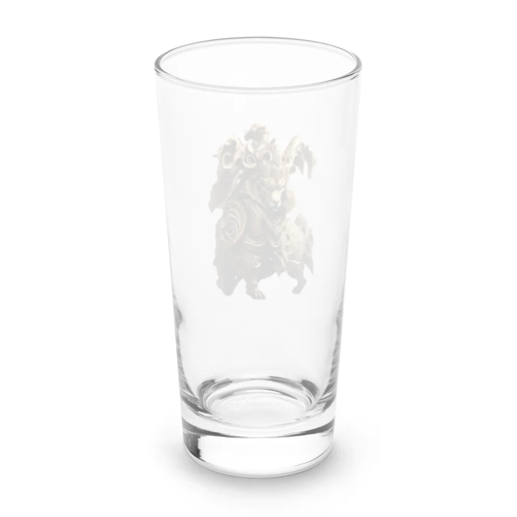 yayasuのキングオブライオン Long Sized Water Glass :back