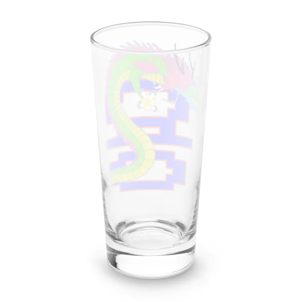 LalaHangeulの용 (龍)  ハングルデザイン   Long Sized Water Glass :back