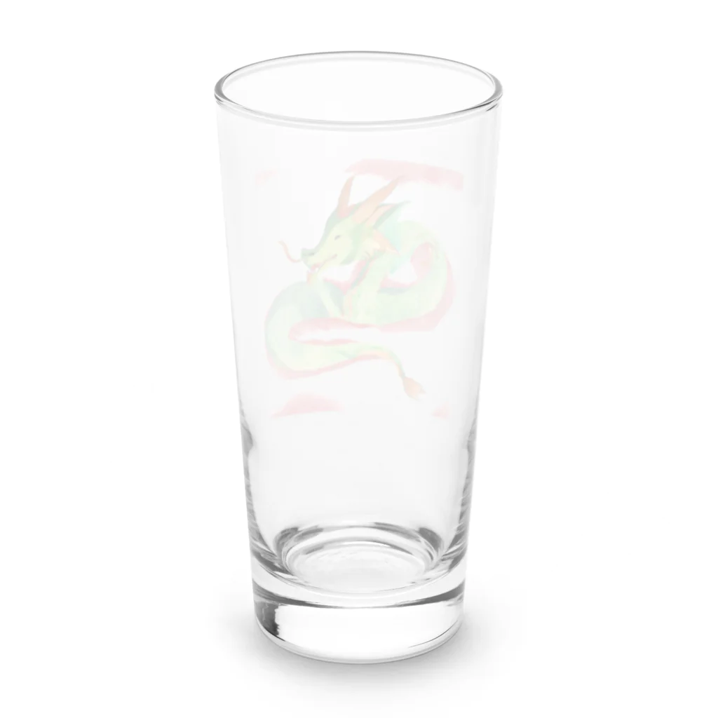 BOGEY-createの2024辰年グッズ Long Sized Water Glass :back