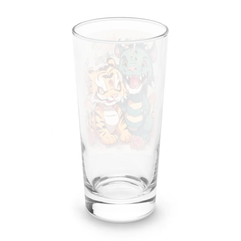 enryuu'sCLUBのPrettywithタイガー＆ドラゴン Long Sized Water Glass :back