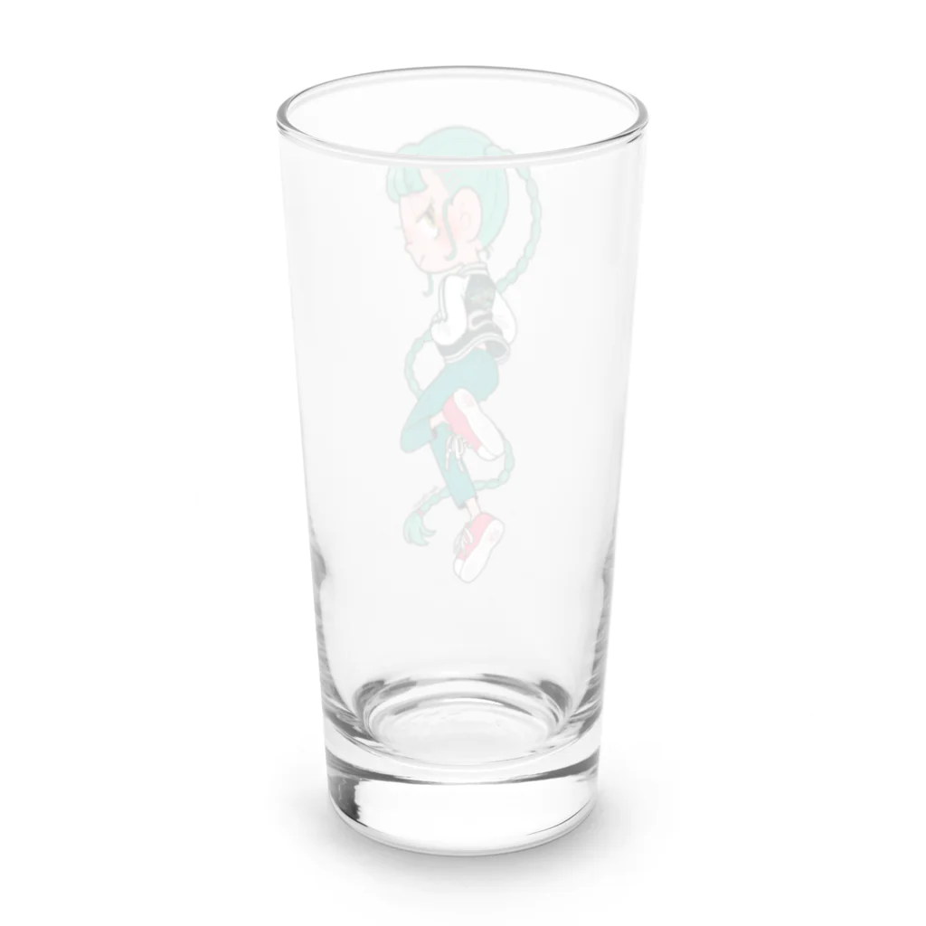 おおつきあやの辰年ガール Long Sized Water Glass :back