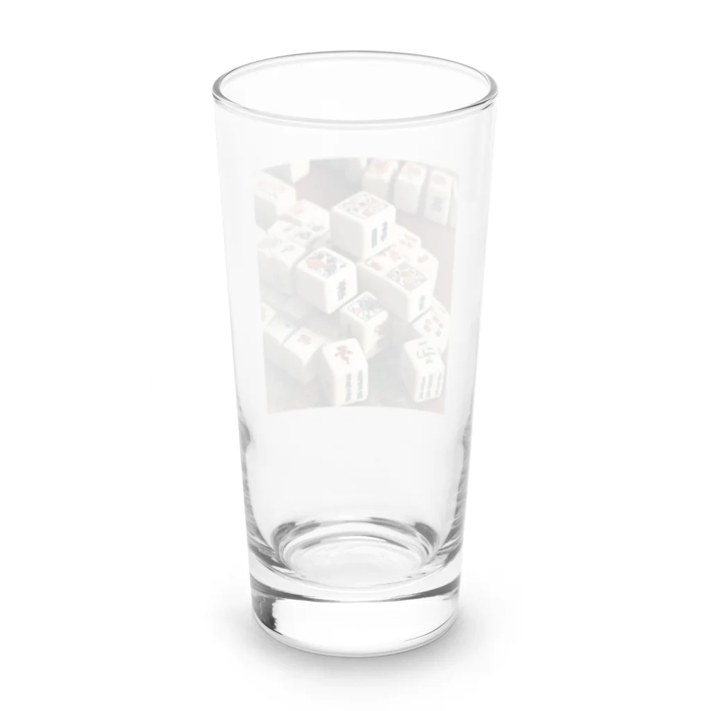 マインドアップの麻雀 Long Sized Water Glass :back