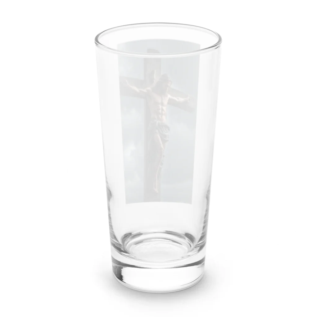 kimidori_のイエスキリスト Long Sized Water Glass :back