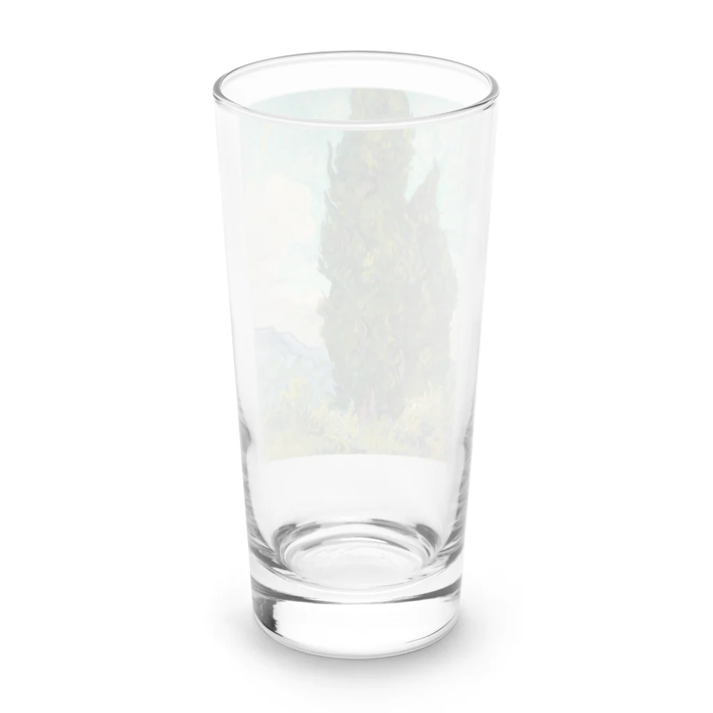 studio dashのゴッホ《糸杉》 Long Sized Water Glass :back