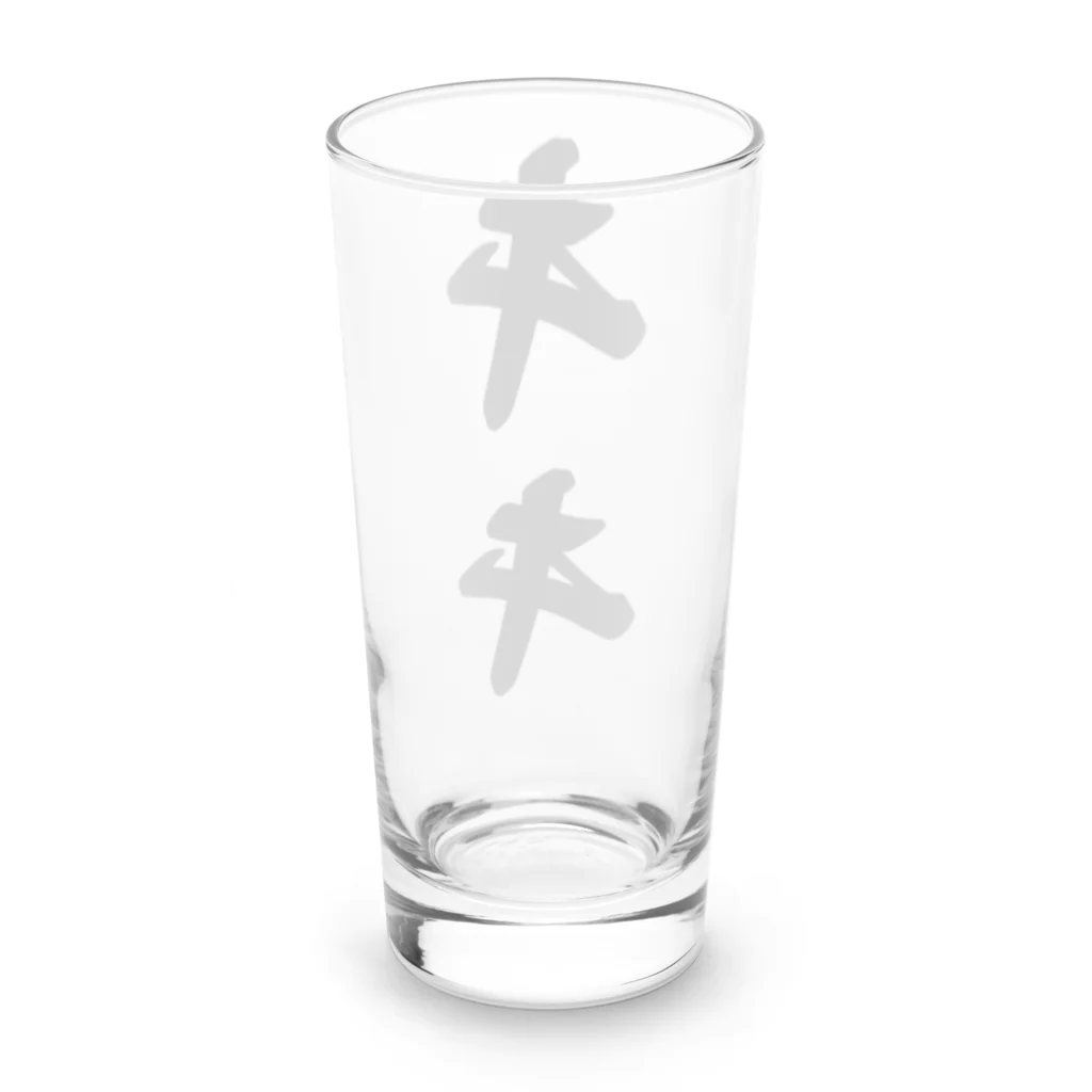 着る文字屋のキキ Long Sized Water Glass :back