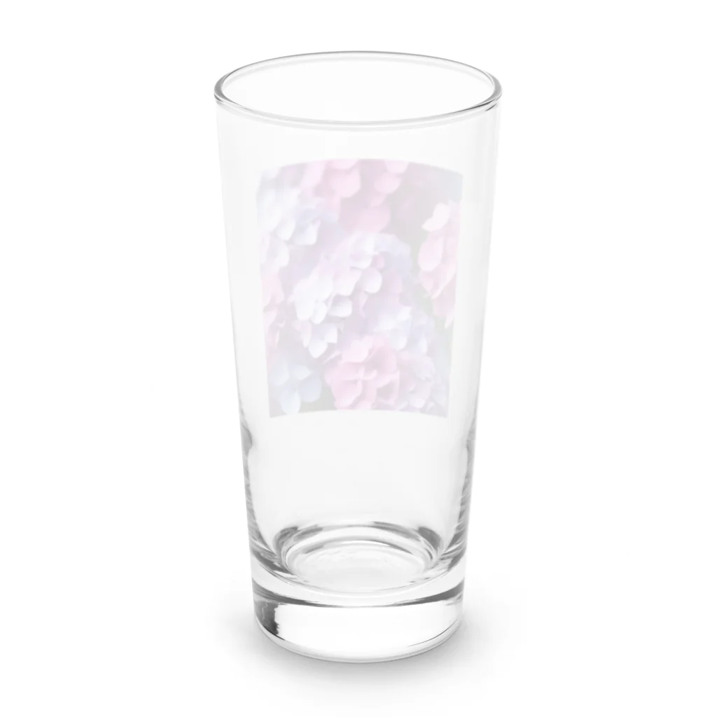 Spitz99のアジサイ Long Sized Water Glass :back