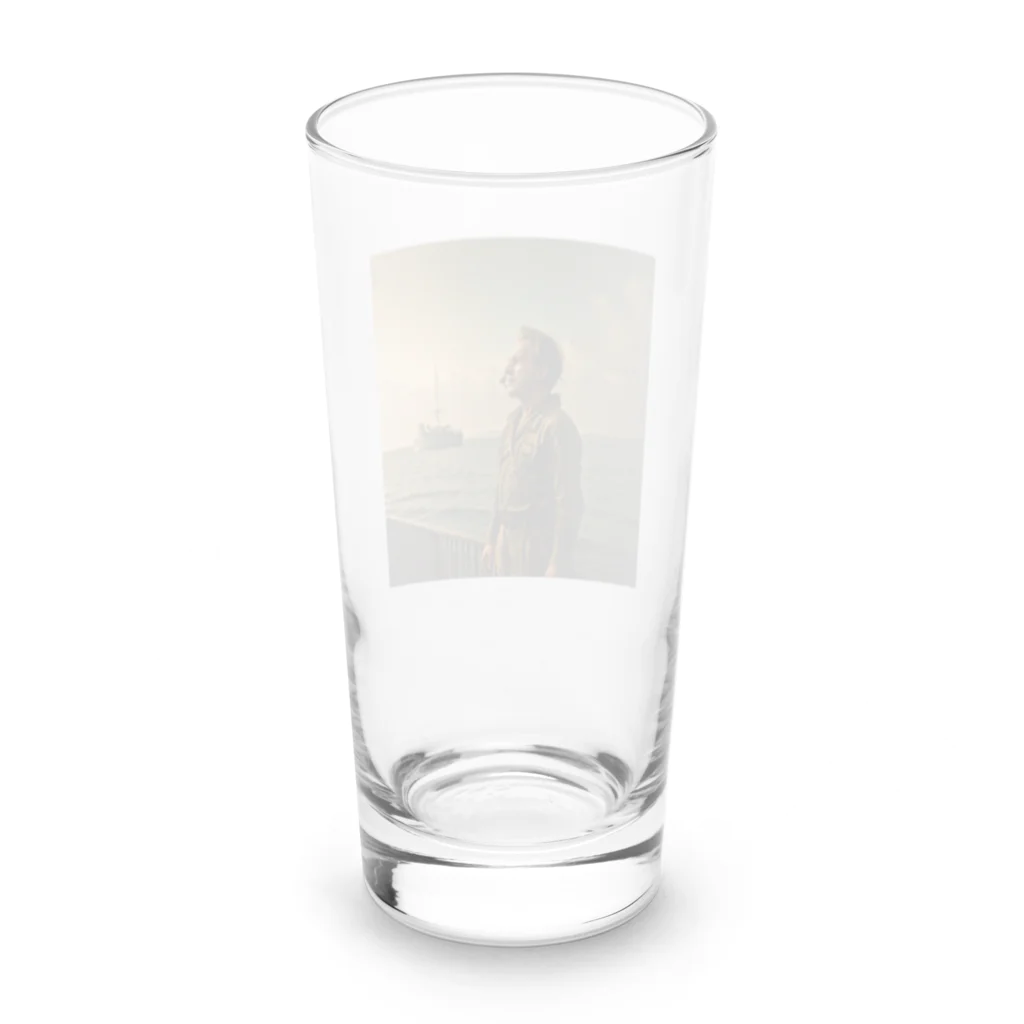 あかいはちの野心的な男 Long Sized Water Glass :back