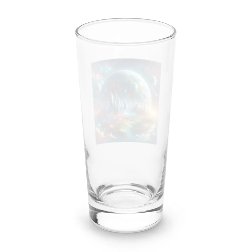 bottaの近未来な惑星 Long Sized Water Glass :back