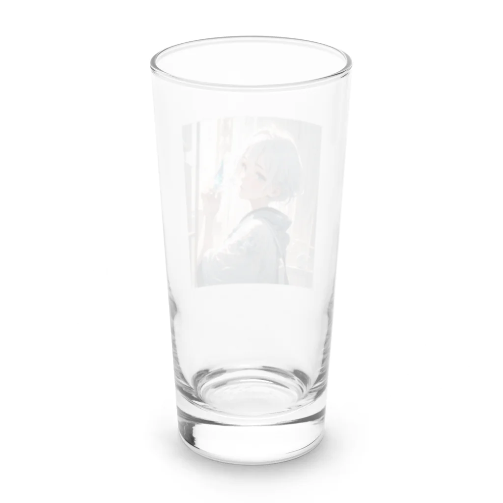 中原ひろふみの望月響 Long Sized Water Glass :back