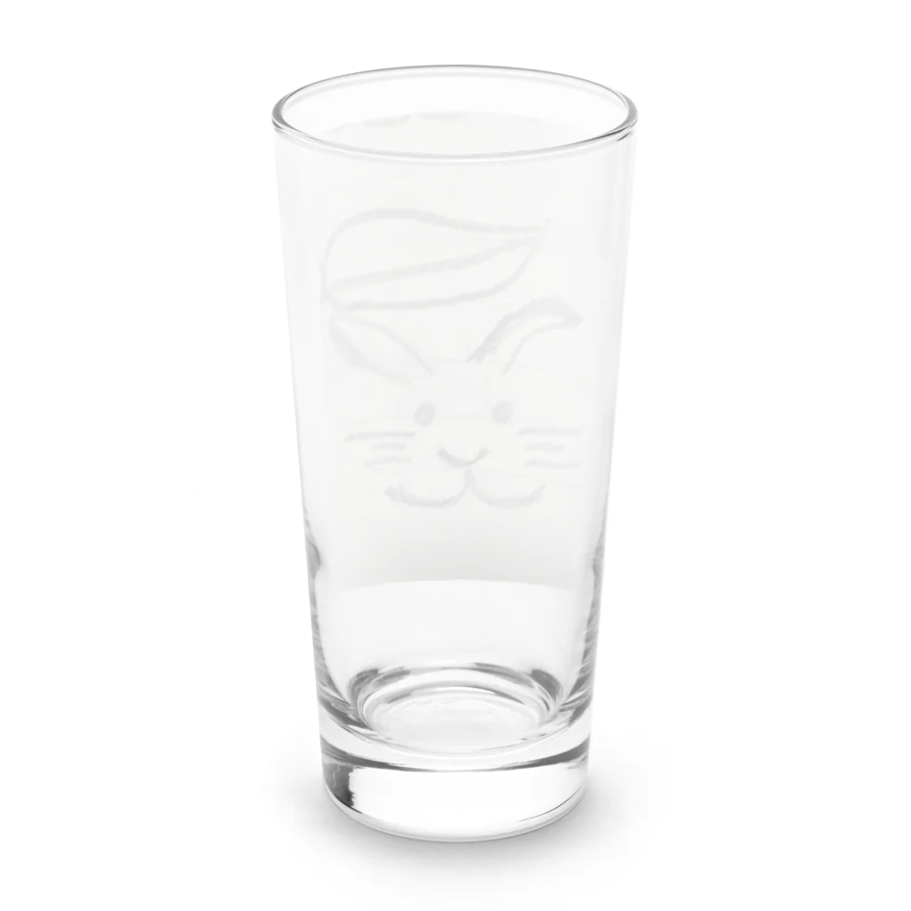 山の工作室うさぎ Long Sized Water Glass :back