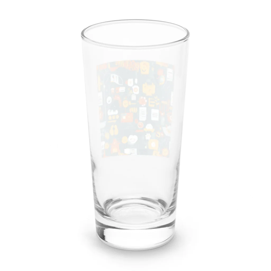 あんぽんたんのグリングリン Long Sized Water Glass :back