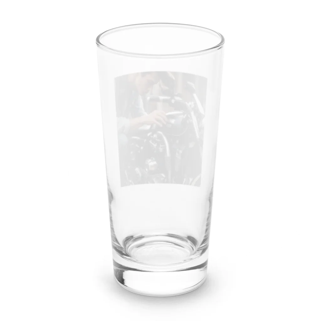 GROUND-WORKSのバイク整備 Long Sized Water Glass :back