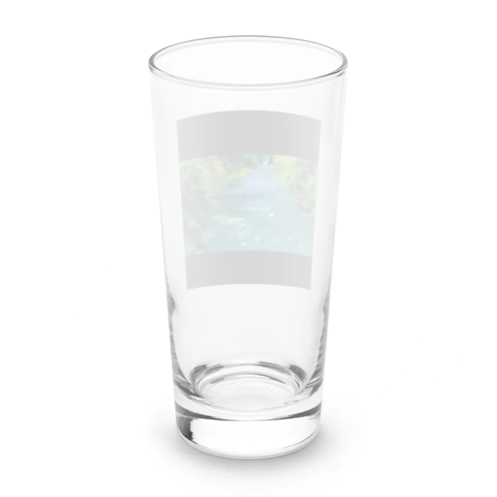 ココロ葉shopのせせらぎ川原 Long Sized Water Glass :back