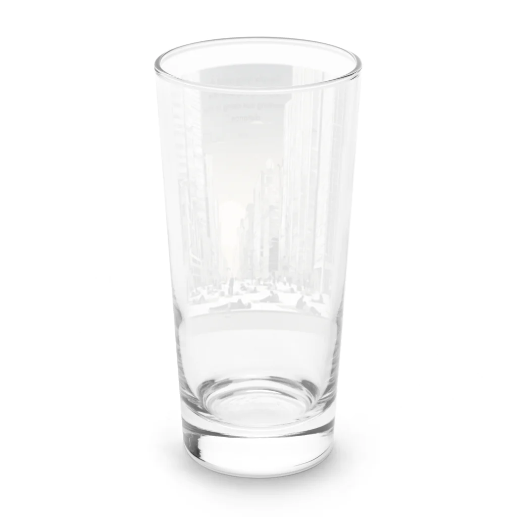 super towelのスーパーねむねむBOY Long Sized Water Glass :back