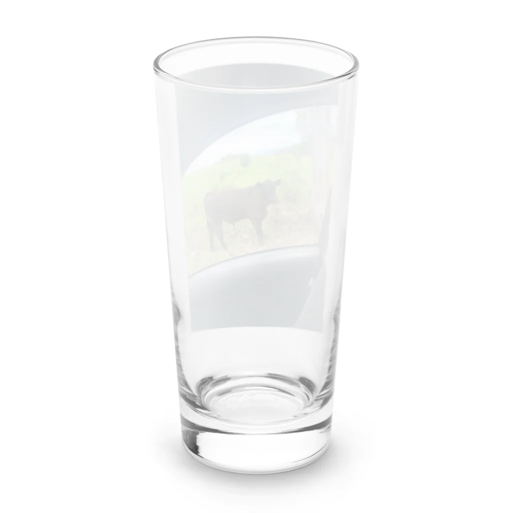 YASUE ABE JPのIn a car with a cow Long Sized Water Glass :back