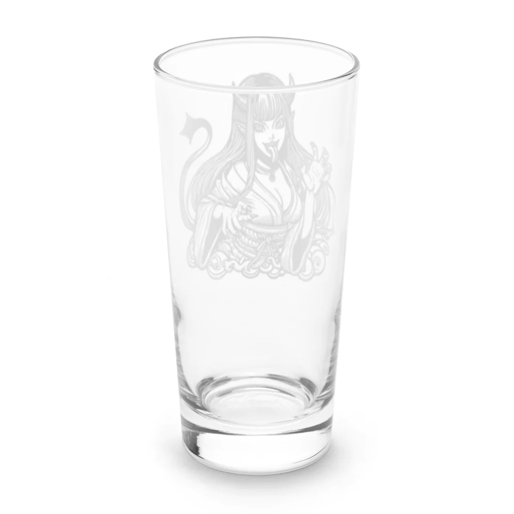 UNchan(あんちゃん)    ★unlimited chance★の鬼姫 WET Long Sized Water Glass :back