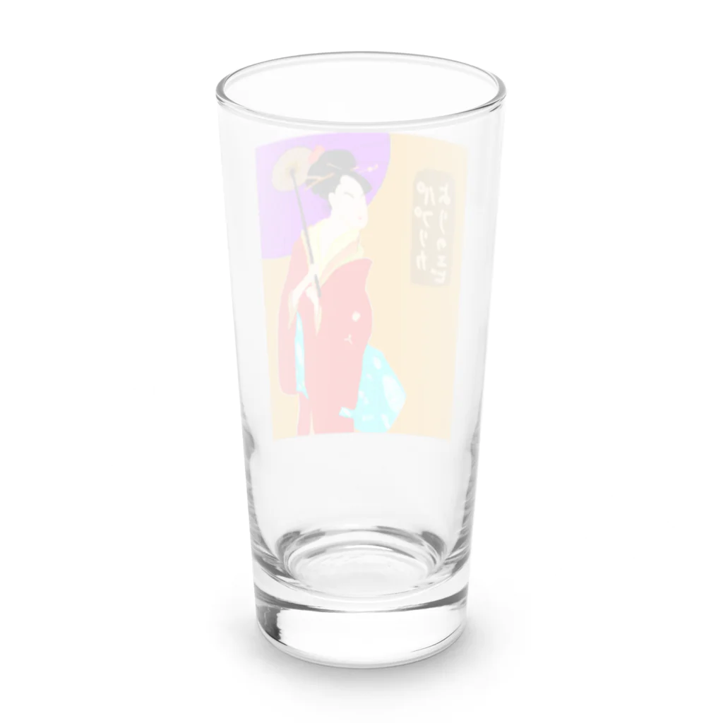 POLC＆coの浮世絵風絵画 Long Sized Water Glass :back