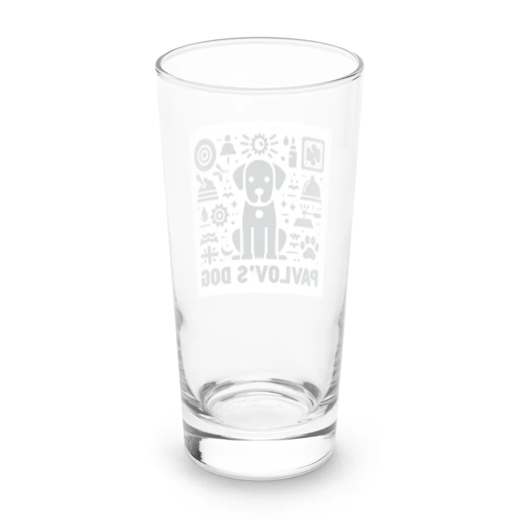 せるぽのよろずやのパブロフの犬 Long Sized Water Glass :back