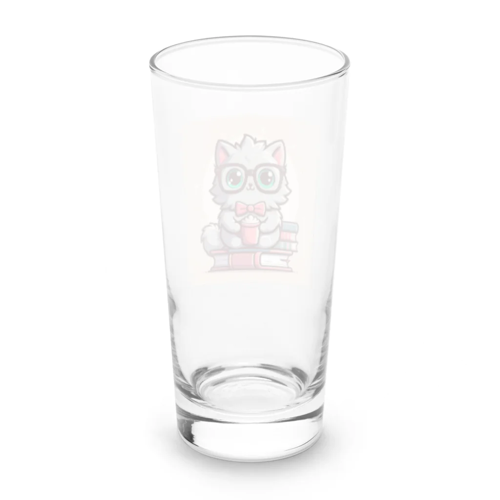 animal-loversの癒し猫 Long Sized Water Glass :back