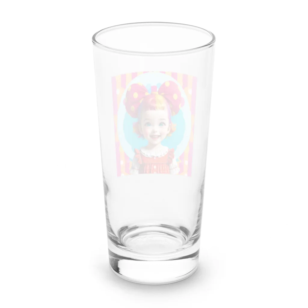 DoLLのポップな少女 Long Sized Water Glass :back