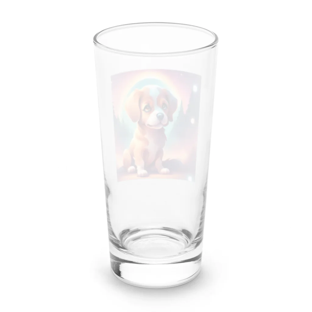 EBI Shopの幻想的な犬 Long Sized Water Glass :back