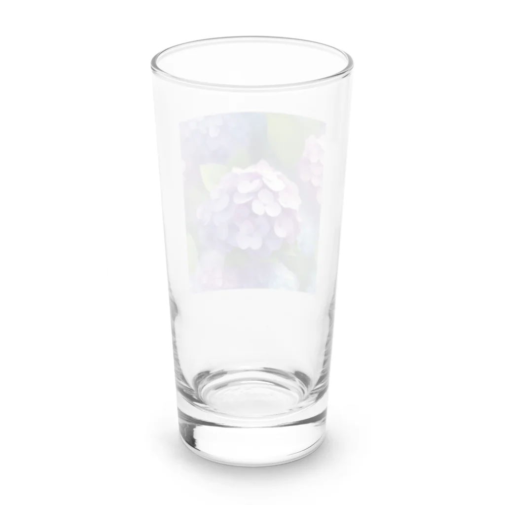 jmdapuwmdのあじさい Long Sized Water Glass :back