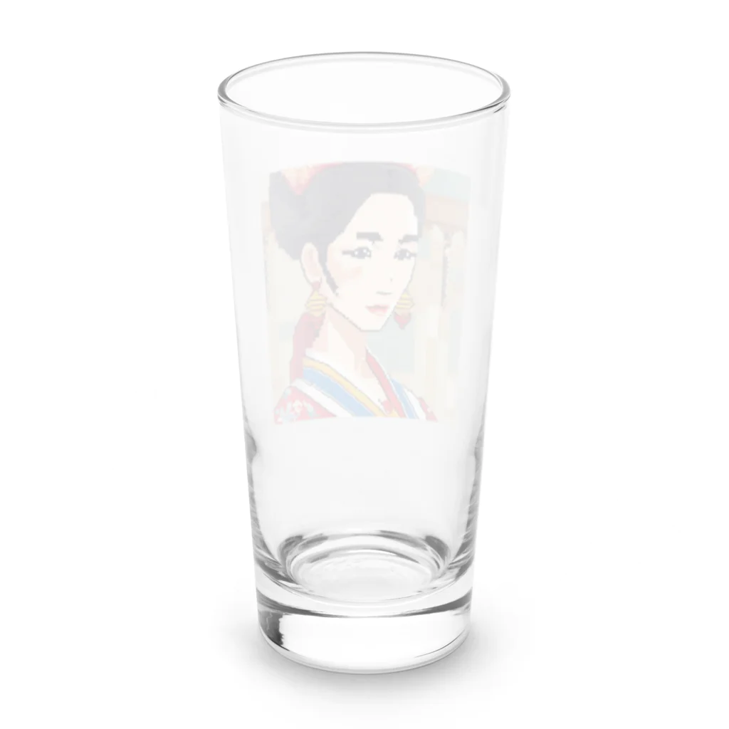 クロスクリエイティブの琉球伝説の美女 Long Sized Water Glass :back